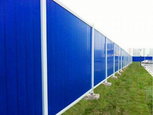 彈力柱施工圍擋1